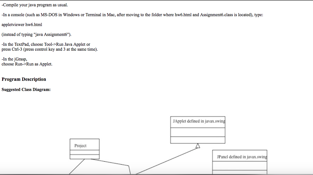 java make assignment