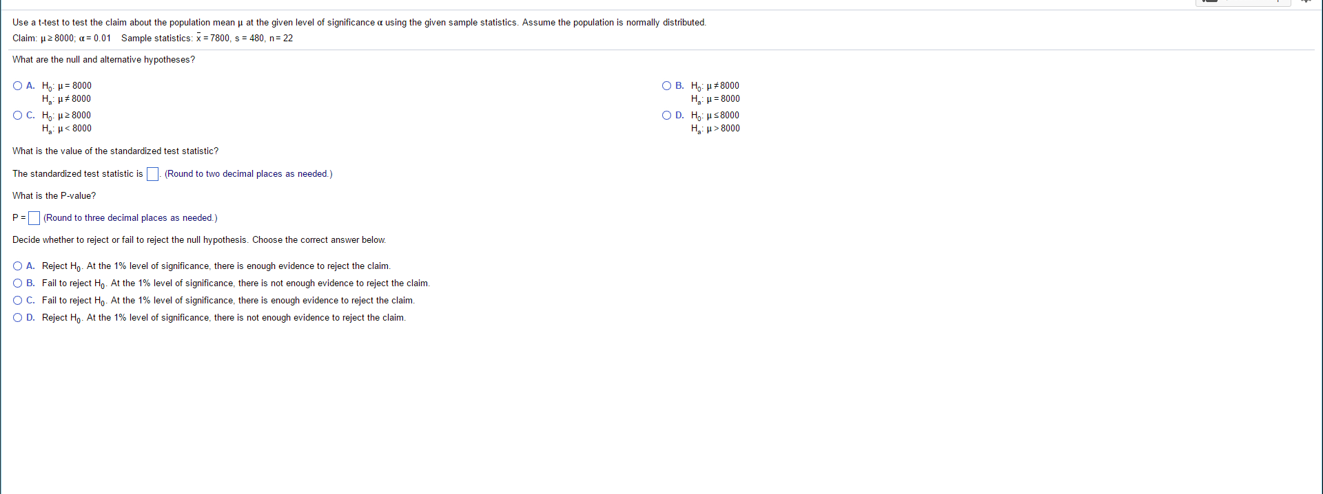 solved-use-a-t-test-to-test-the-claim-about-the-population-chegg