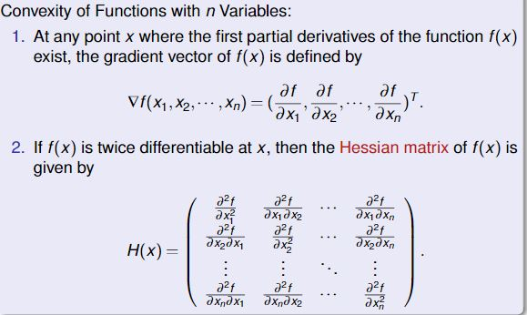 Solved Convexity of Functions with n Variables: 1. At any | Chegg.com