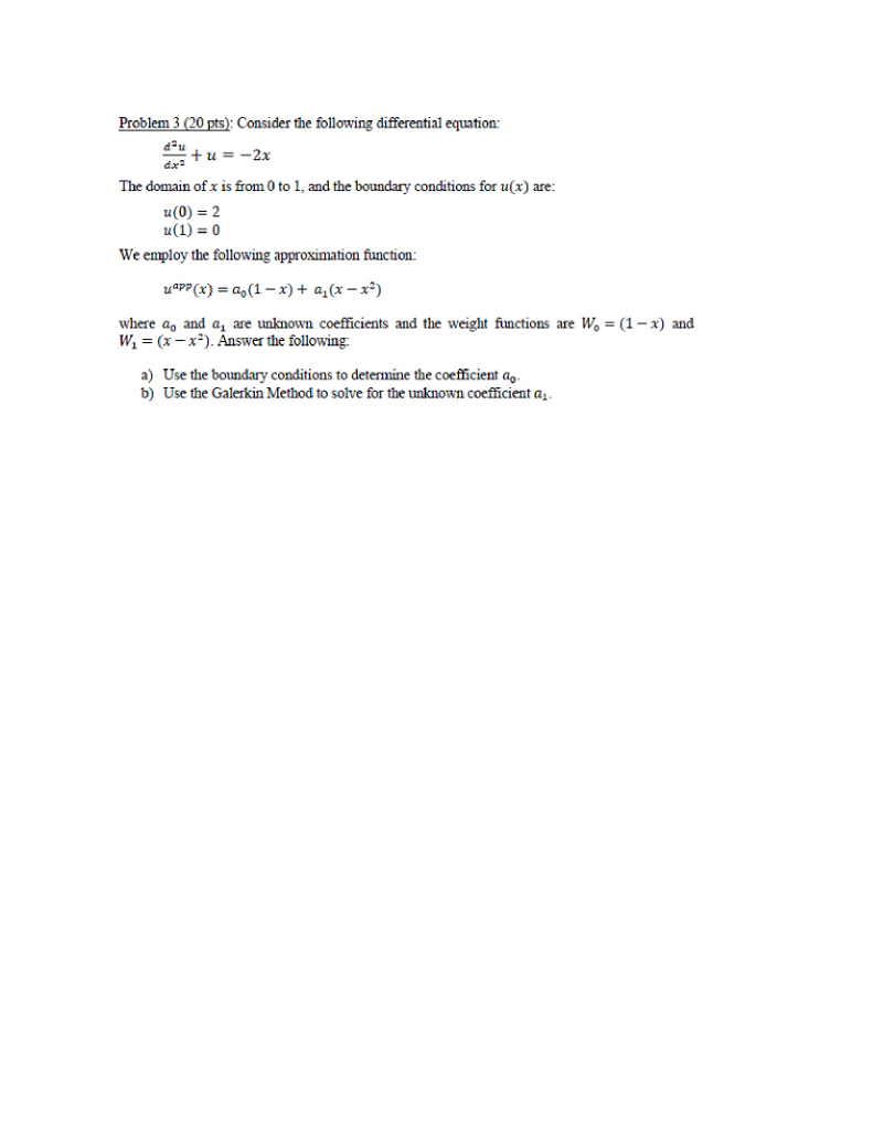 Consider the following differential equation: | Chegg.com