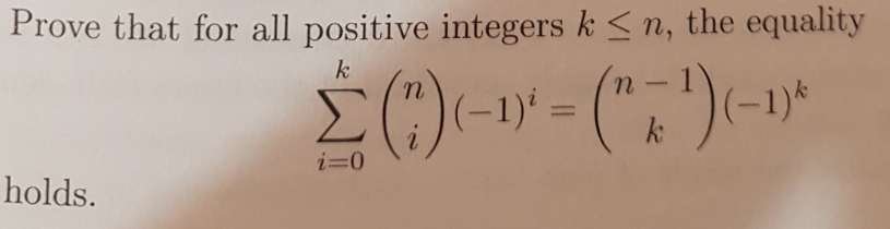 Solved Prove That For All Positive Integers K N, The | Chegg.com