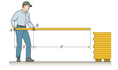 A Carpenter Holds A 12 Lb 2 In 4 In Board As Chegg 