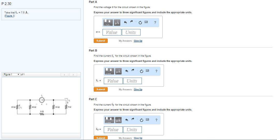 Solved Find the voltage V for the circuit shown in the | Chegg.com