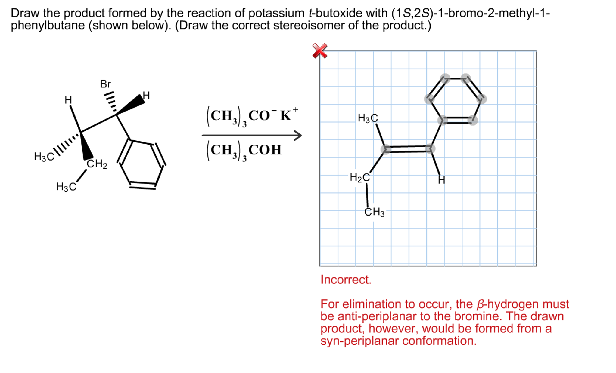 Solved Draw the product formed by the reaction of potassium
