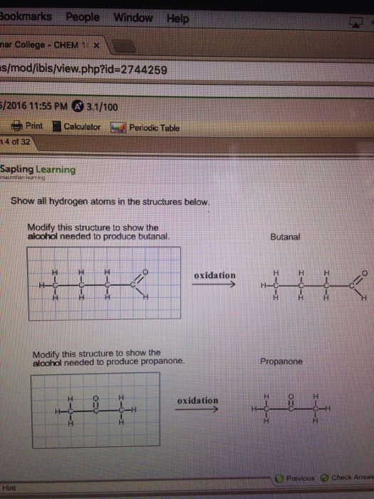 Solved Show all hydrogen atoms in the structures below