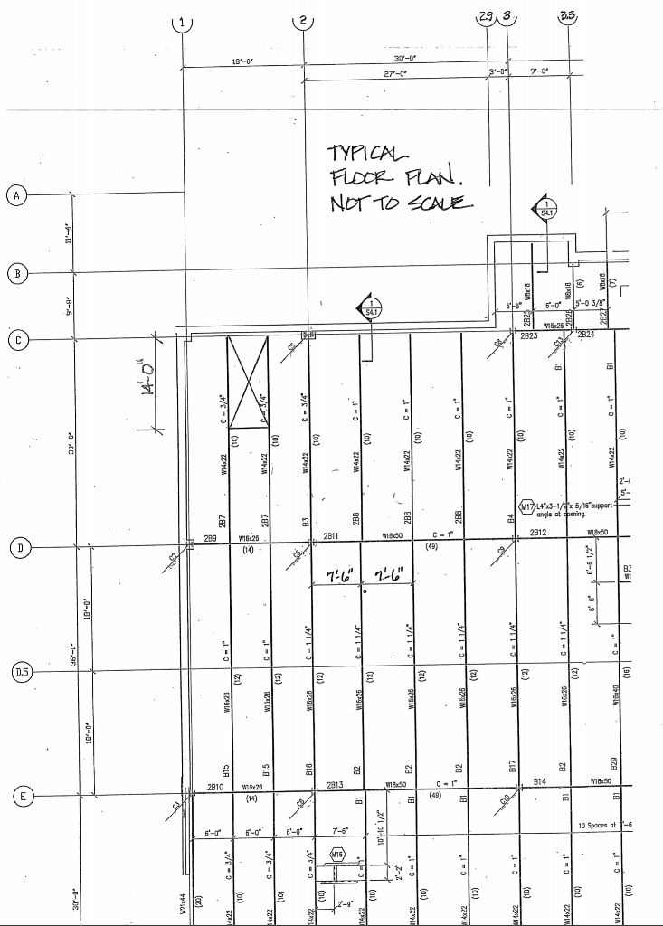 solved-1-attached-is-a-portion-of-a-typical-structural-chegg