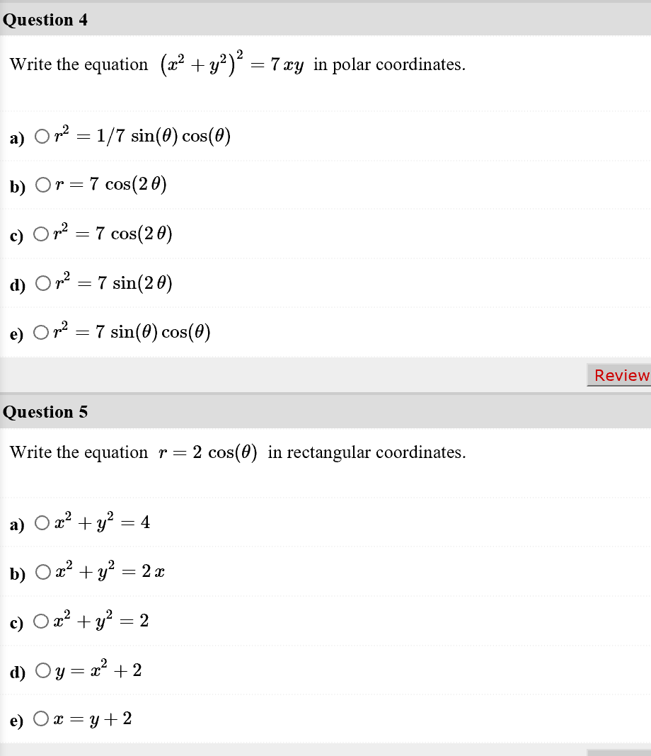 Solved Please show work so I can see how you solved this. | Chegg.com
