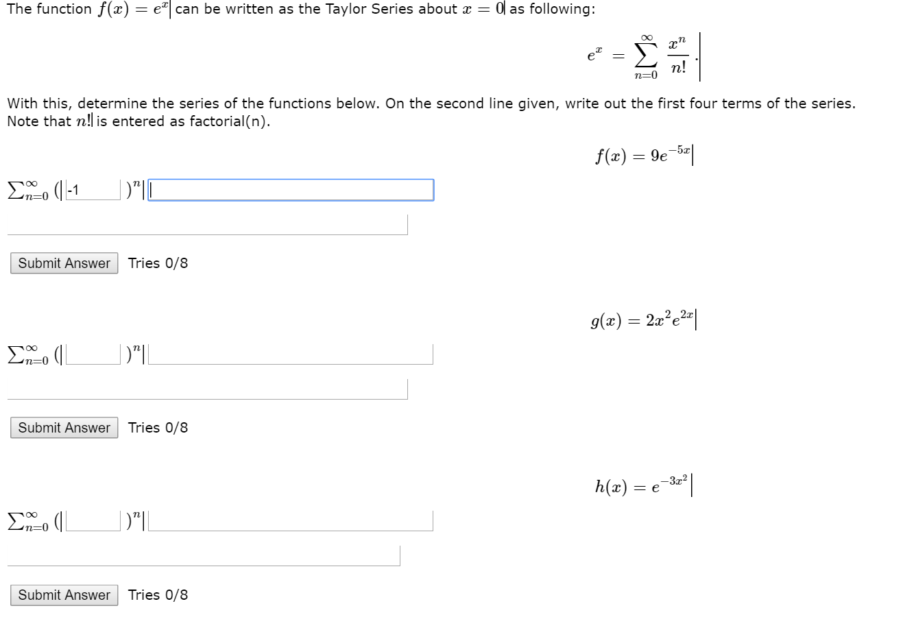 solved-the-function-f-x-e-x-can-be-written-as-the-taylor-chegg