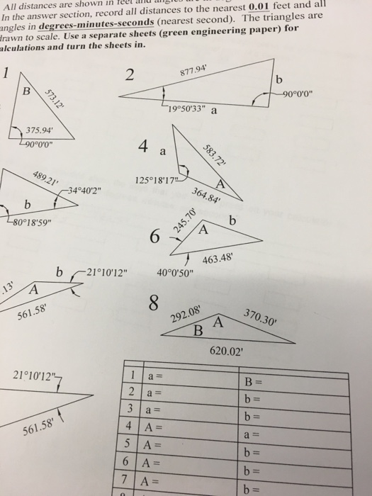 Solved In the answer section, record all distances to the | Chegg.com