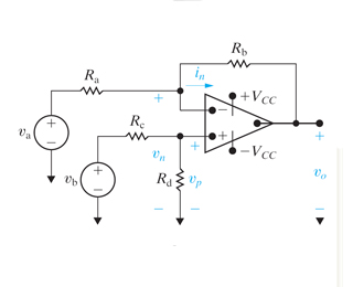 Solved Design a difference amplifier shown in the following | Chegg.com