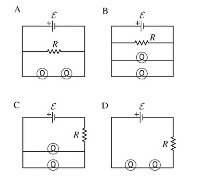 Bulbs Connected In Series And Parallel