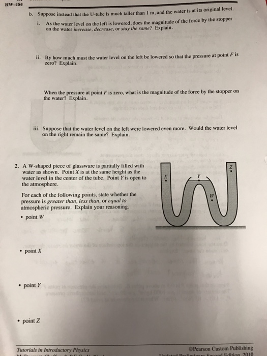 Solved Physics Problems. Please Help With All Of B And 2. | Chegg.com