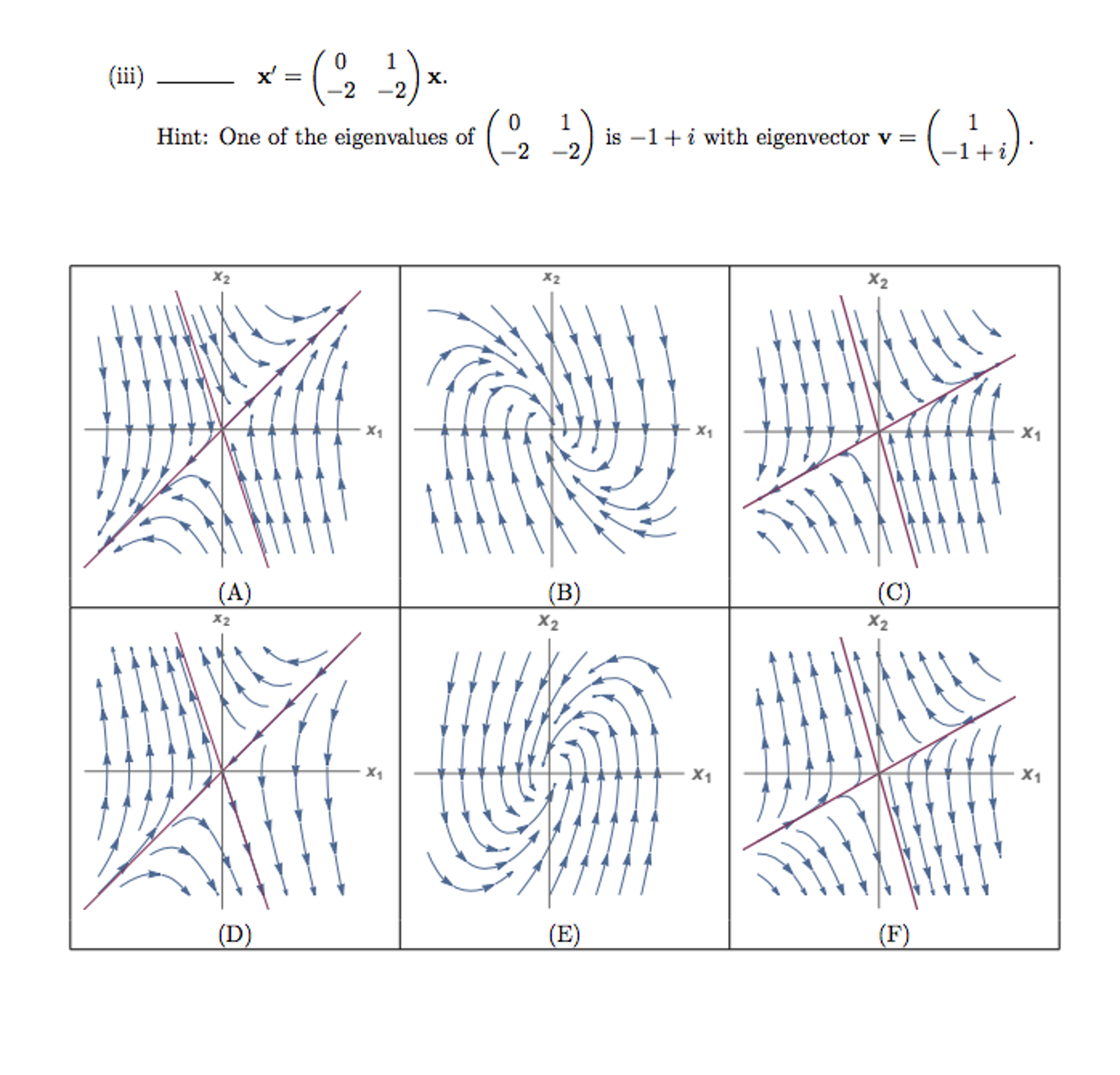 Differential Equations Graph