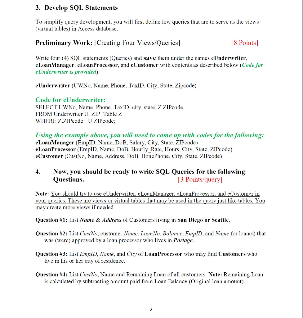 Solved 1. Objective: In this assignment you will apply your | Chegg.com