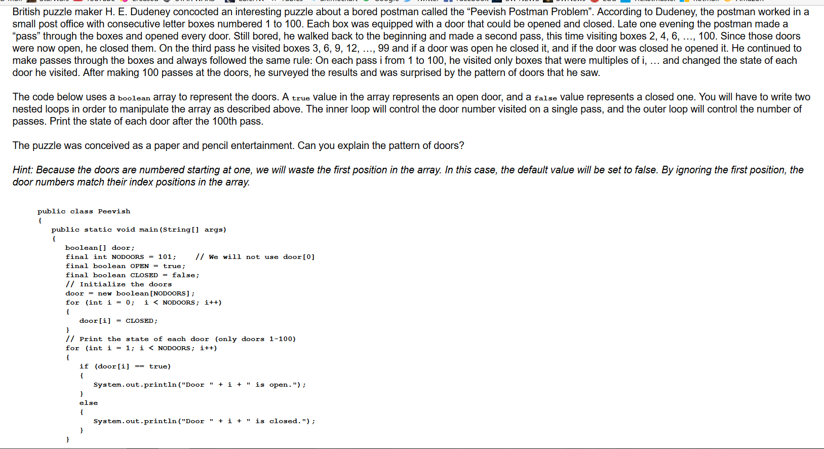 Solved British puzzle maker H. E. Dudeney concocted an | Chegg.com