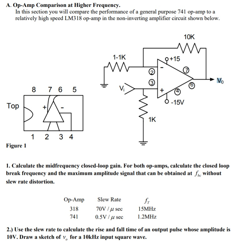 741 op amp circuits non investing