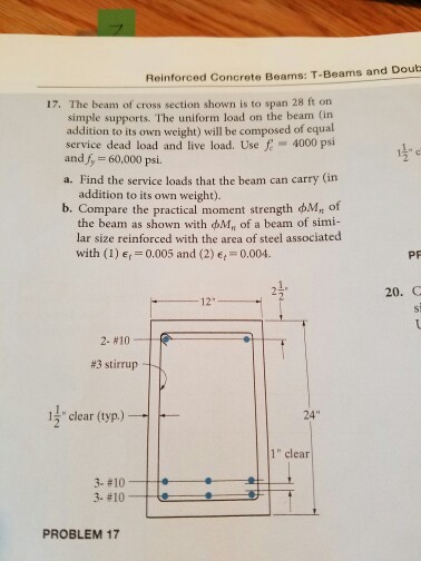 Solved I Only Need Part (a). The Beam Of Cross Section Shown 