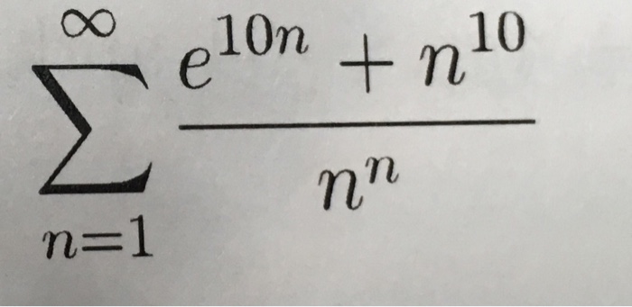 Solved 10 n=1 | Chegg.com