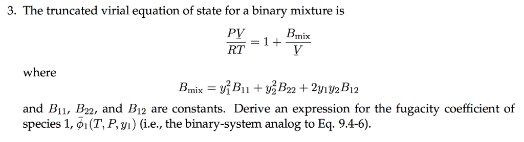 solved-3-the-truncated-virial-equation-of-state-for-a-chegg