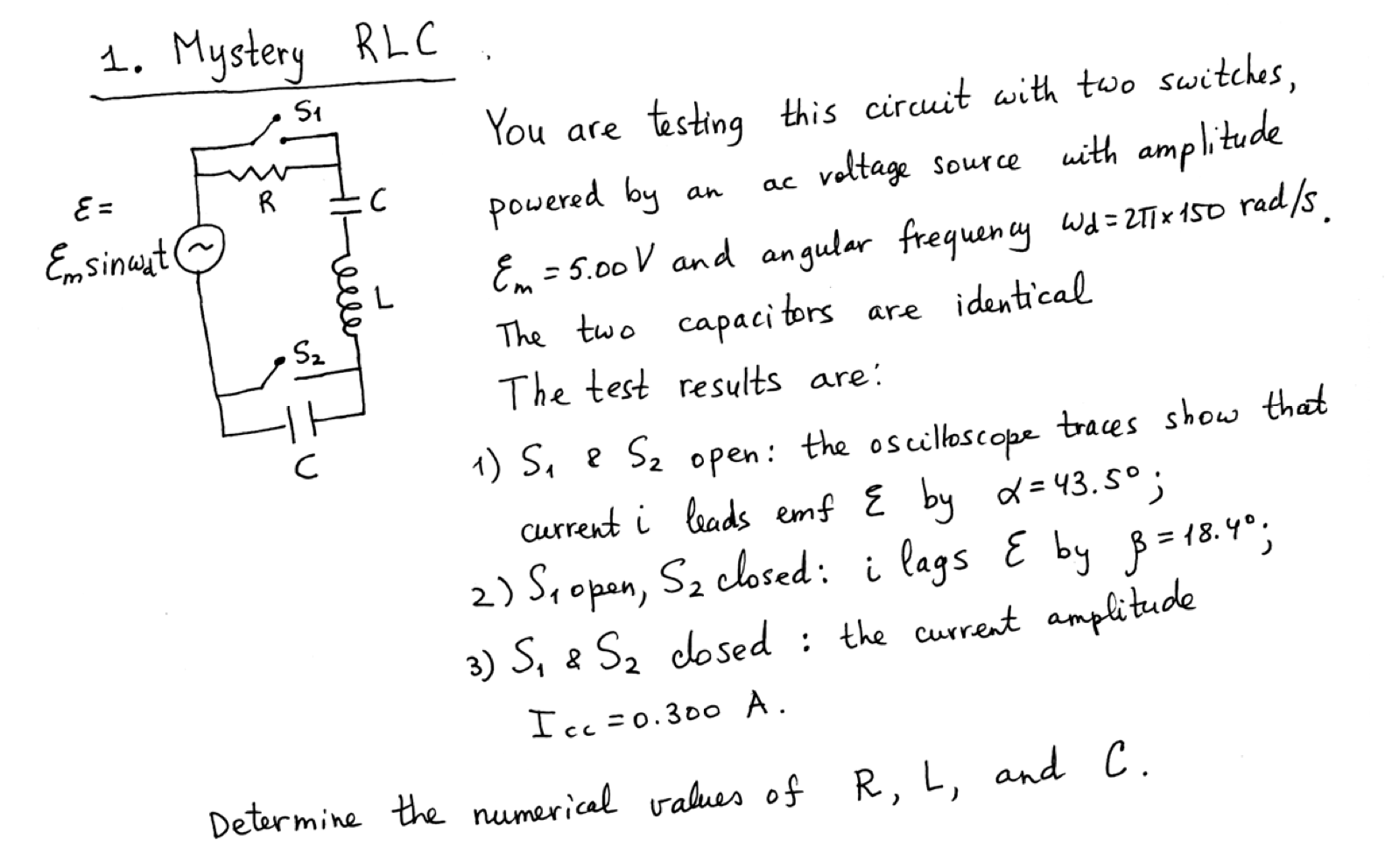 Solved You are testing this circuit with two switches, | Chegg.com