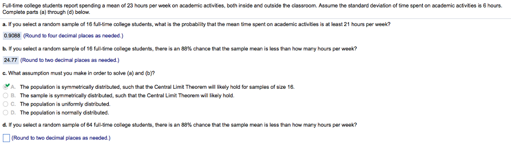 solved-full-time-college-students-report-spending-a-mean-of-chegg