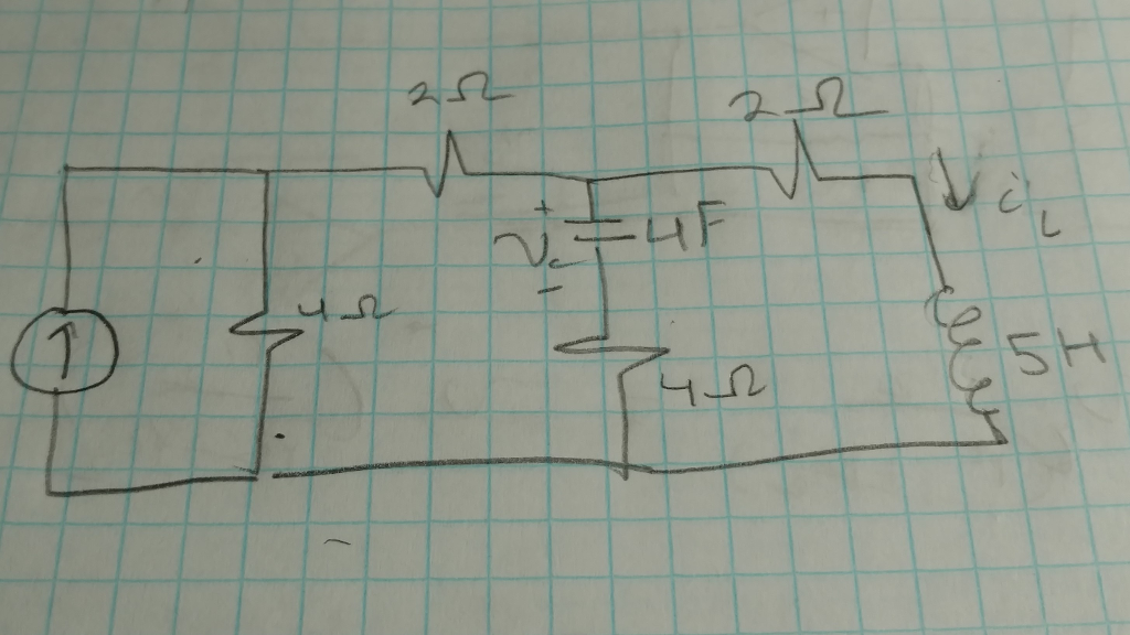 Solved FInd Vc and iL in the circuit under dc condition