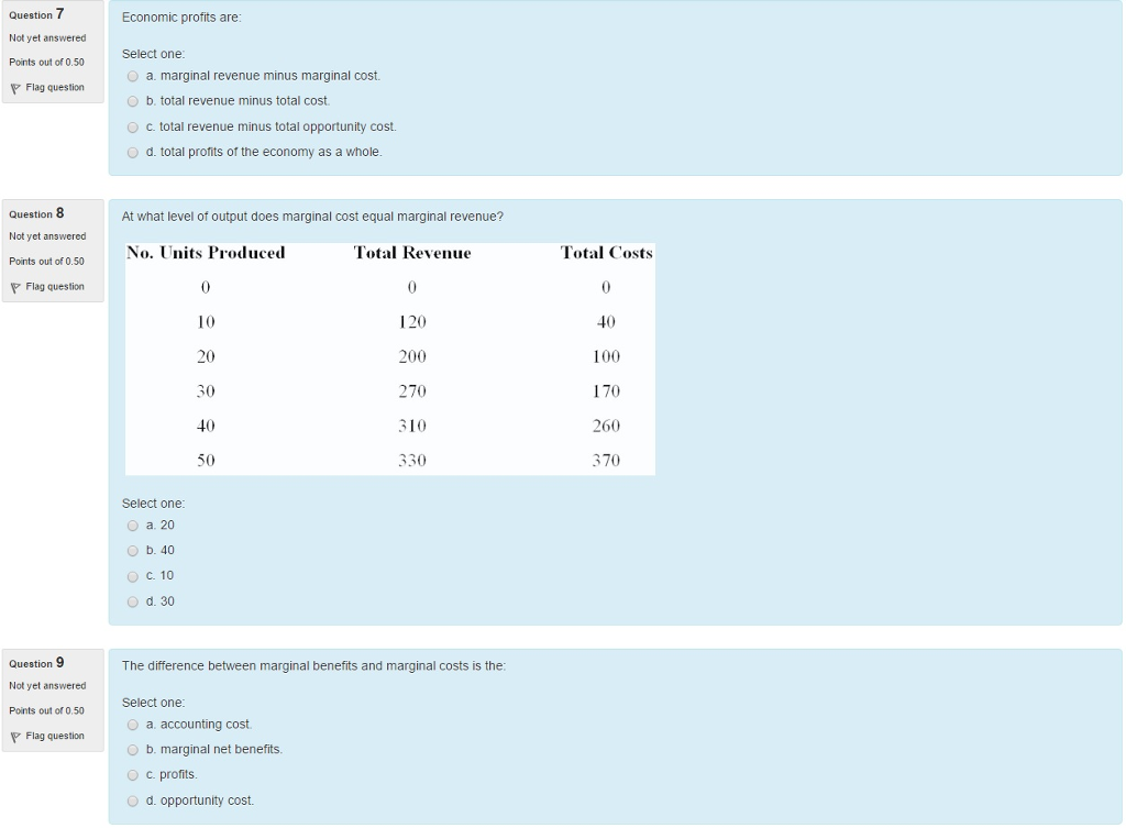 Solved Question Not Yet Answered Points Out Of 0.50 P Flag | Chegg.com