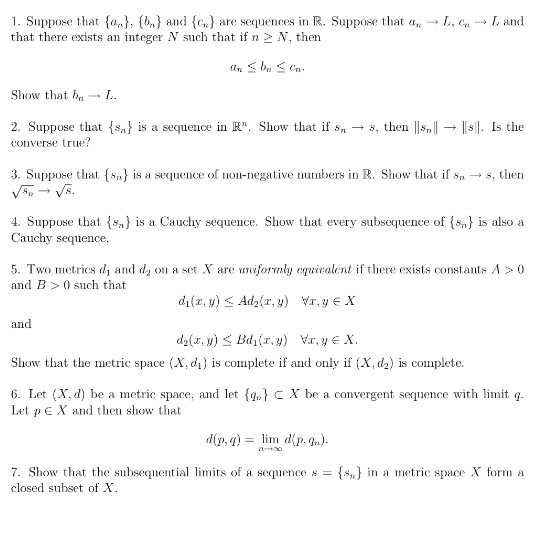Suppose That A N B N And C N Are Sequences Chegg Com
