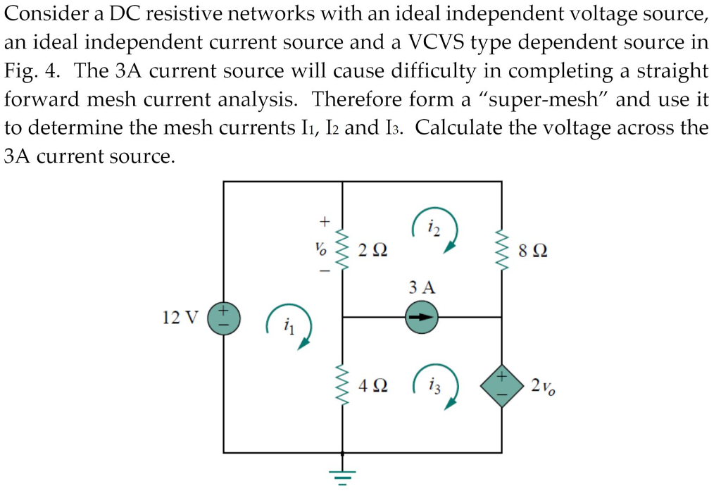 Solved Consider a DC resistive networks with an ideal