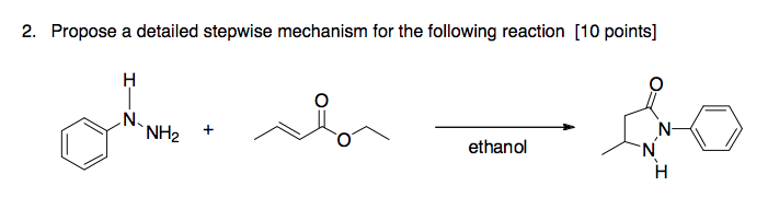 Solved Propose a detailed stepwise mechanism for the | Chegg.com