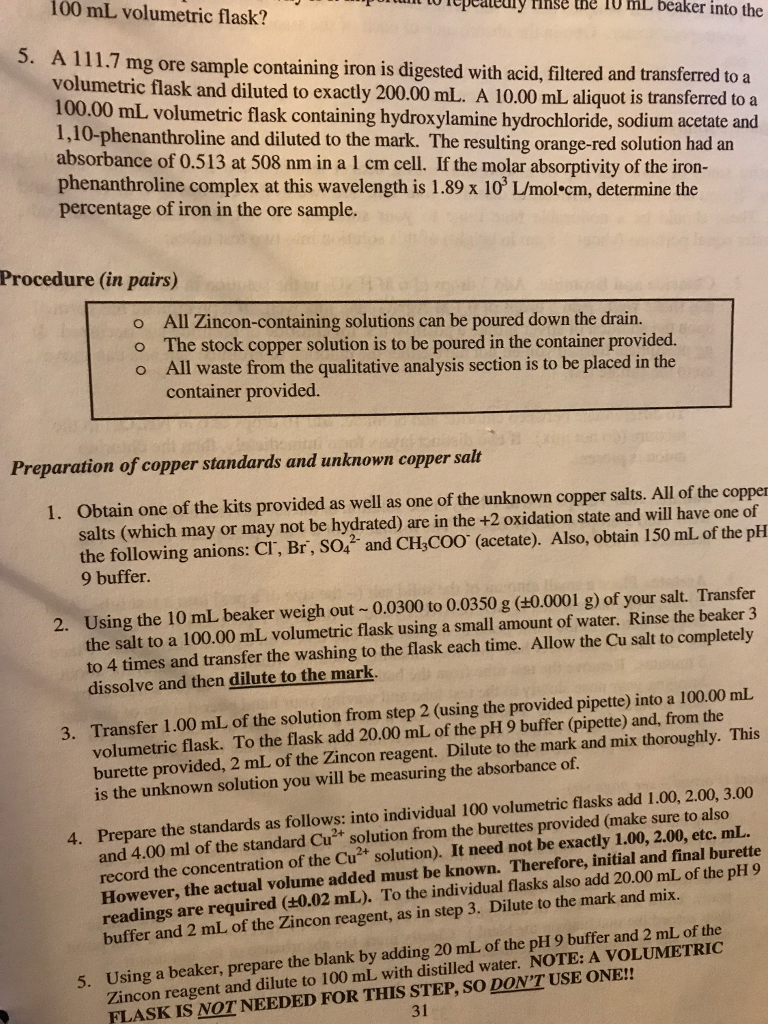 Why Are The Standard Solution Always Prepared In A Volumetric Flask