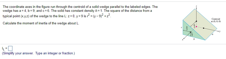 Solved The coordinate axes in the figure run through the | Chegg.com