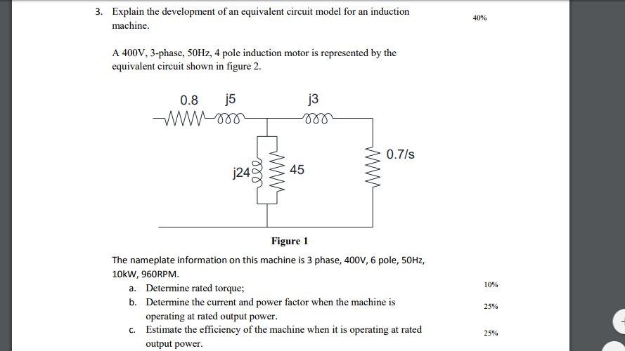 Solved Explain the development of an equivalent circuit | Chegg.com