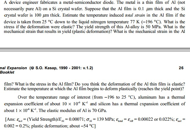 A device engineer fabricates a metal-semiconductor | Chegg.com
