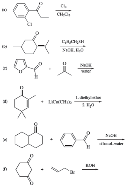 Solved Cl2 CH2Cl2 Cl NaOH, H2o NaOH water 1. diethyl ether | Chegg.com