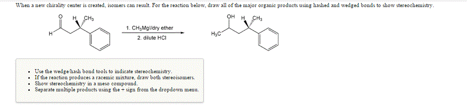 Solved When a new chirality center is created, isomers can | Chegg.com