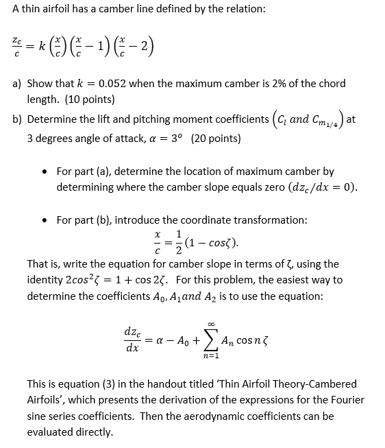 a-thin-airfoil-has-a-camber-line-defined-by-the-chegg