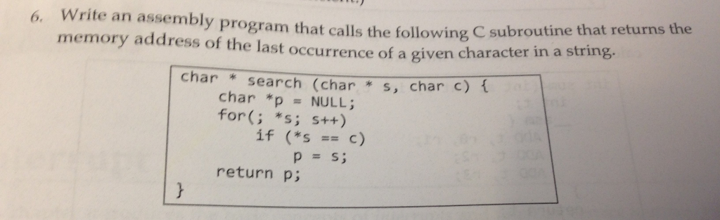 Solved Write An Assembly Program That Calls The Following C Chegg Solved Write An Assembly Program That Calls The Following C Chegg