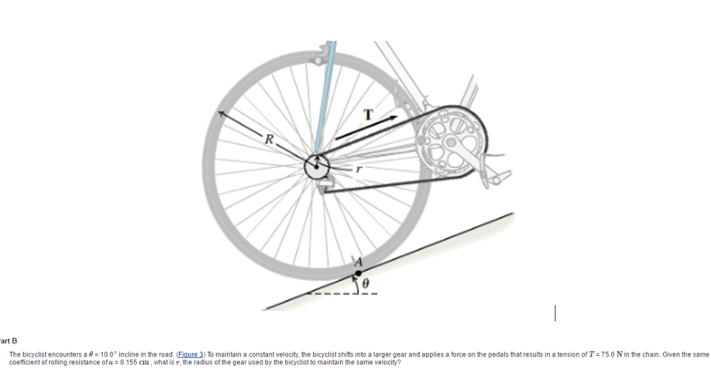 Solved The bicyclist encounters a Theta = 10.0^degree | Chegg.com