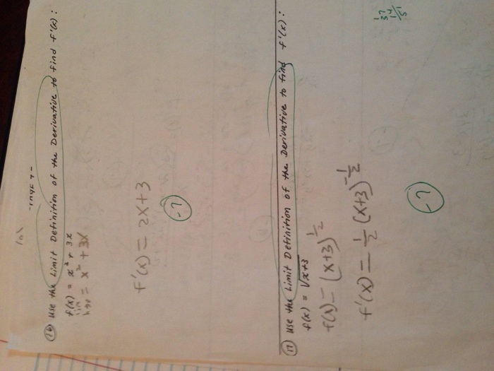 use the limit definition of the derivative calculator