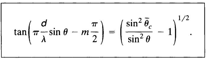 asymmetric waveguides self-consistency equation The | Chegg.com