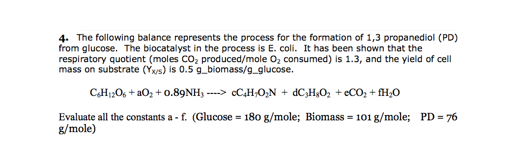 The following balance represents the process for the | Chegg.com