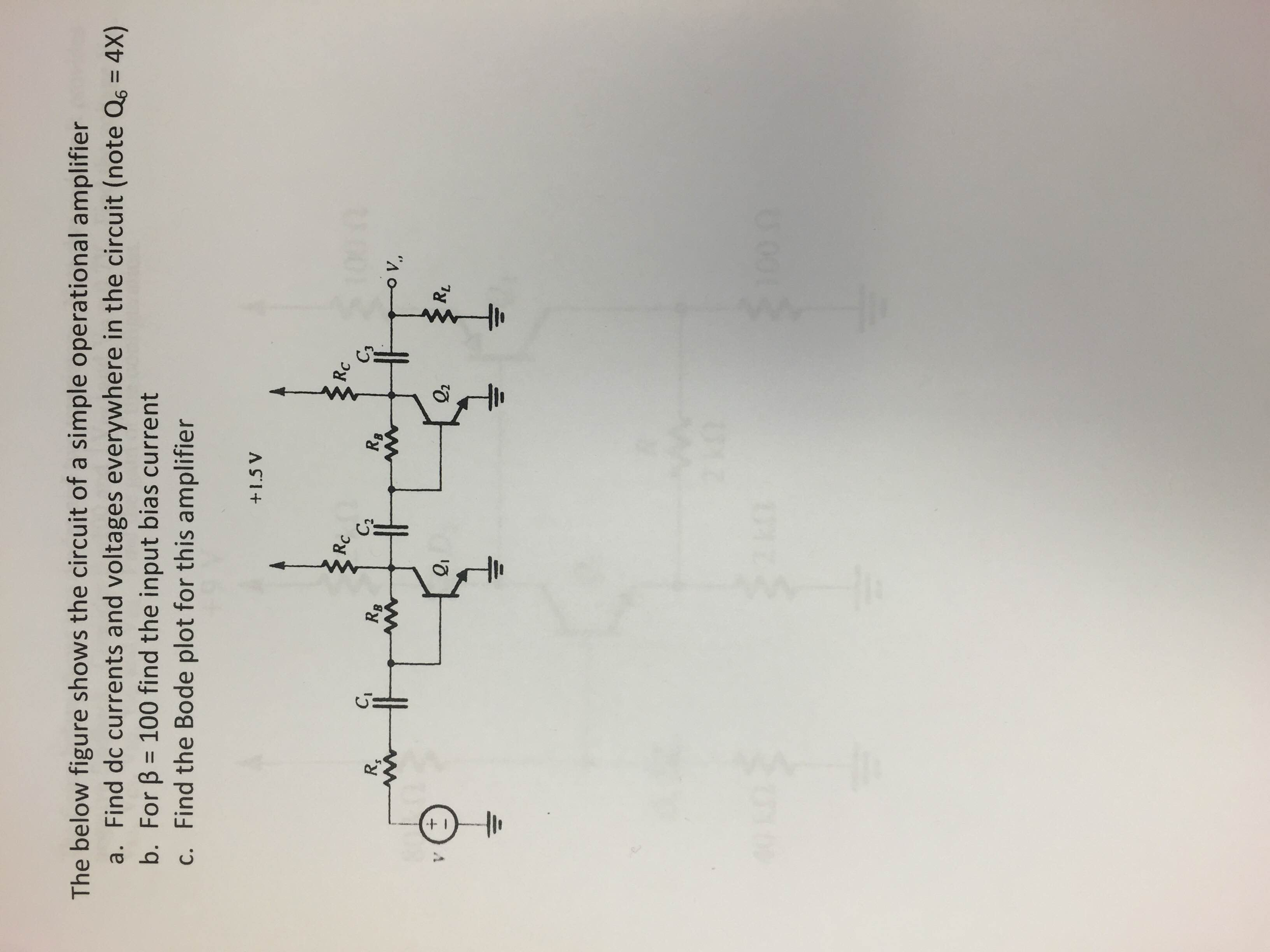 Solved The Below Figure Shows The Circuit Of A Simple | Chegg.com