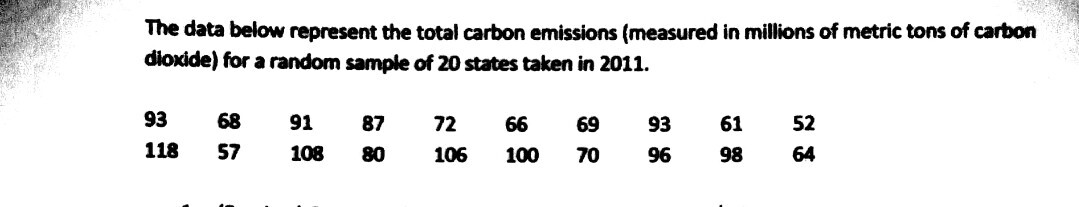 solved-the-data-below-represent-the-total-carbon-emissions-chegg