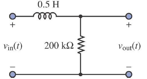 Solved A) Derive The Frequency Transfer Function H(jw) = | Chegg.com