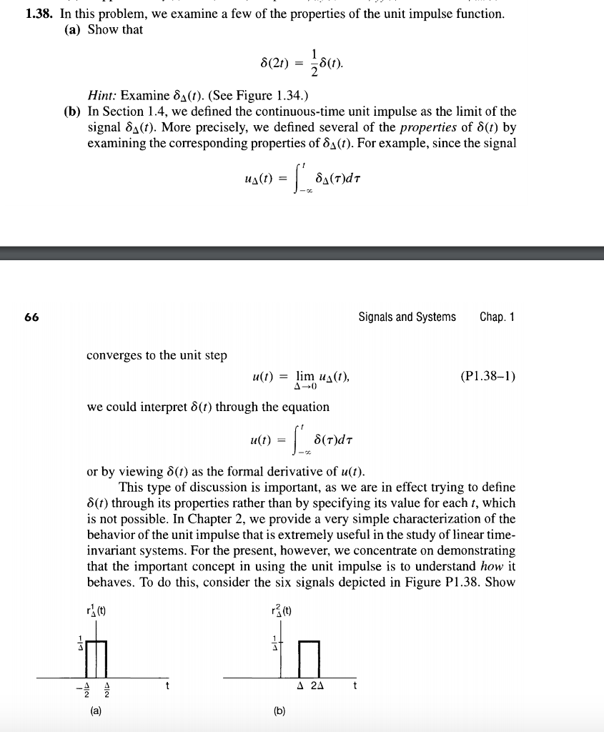 Solved 1.38. In this problem, we examine a few of the | Chegg.com