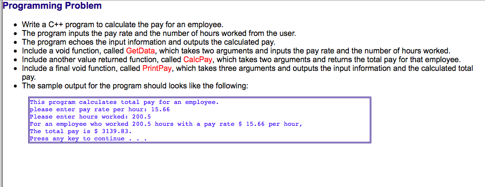 Solved Programming Problem Write A C Program To Calculate