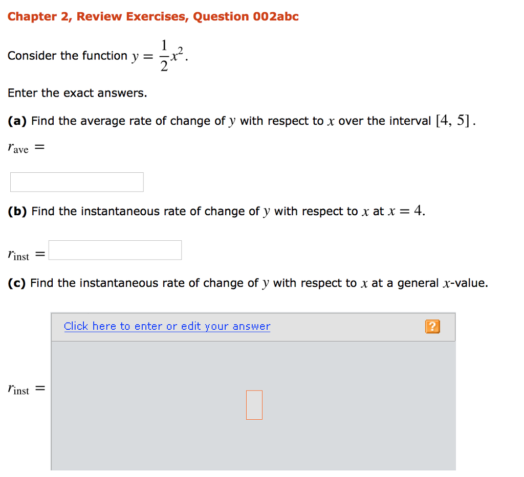 Solved Chapter 2, Review Exercises, Question 002abc Consider | Chegg.com