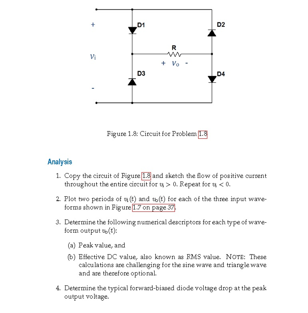 Solved For the full wave circuit answer question below Copy | Chegg.com