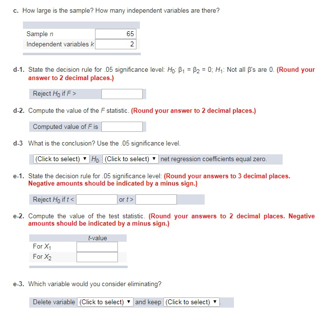 Solved *Please note that the answers already filled in have | Chegg.com